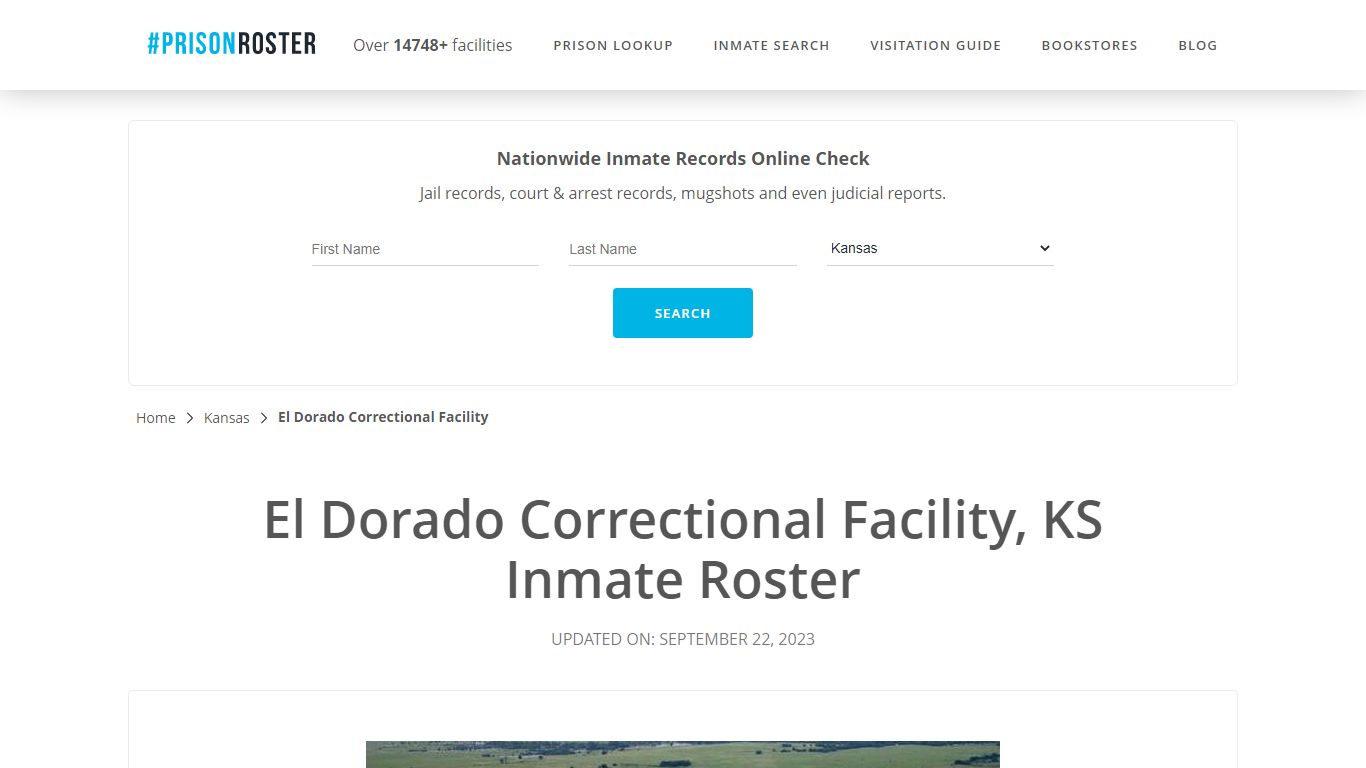 El Dorado Correctional Facility, KS Inmate Roster - Prisonroster